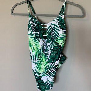 One piece bathing suit